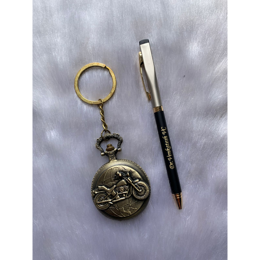 Antique watch and pen combo