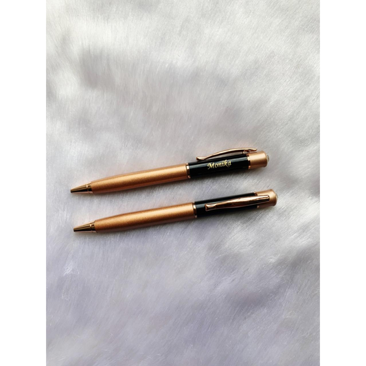 Copper glitter pen