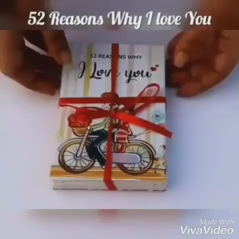 52 REASONS WHY I LOVE YOU.